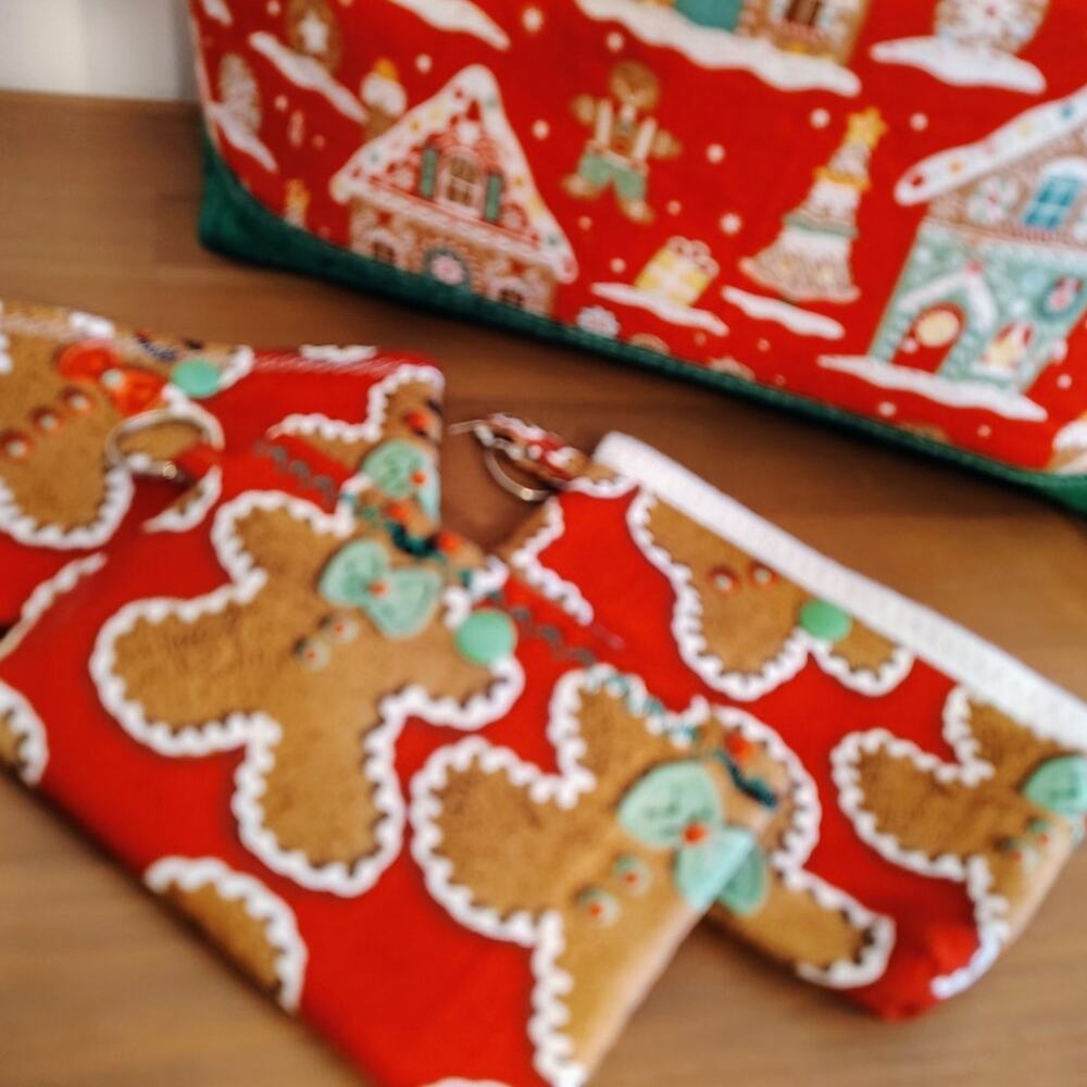 Gingerbread tote with Snap - Picture 7 of 7